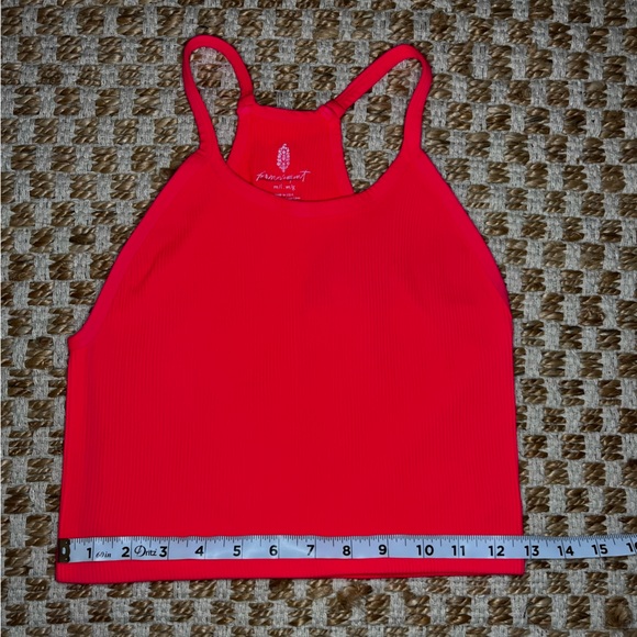Fp Movement Happiness Runs Crop Tank, Hot Pink, Medium/Large - Picture 6 of 7